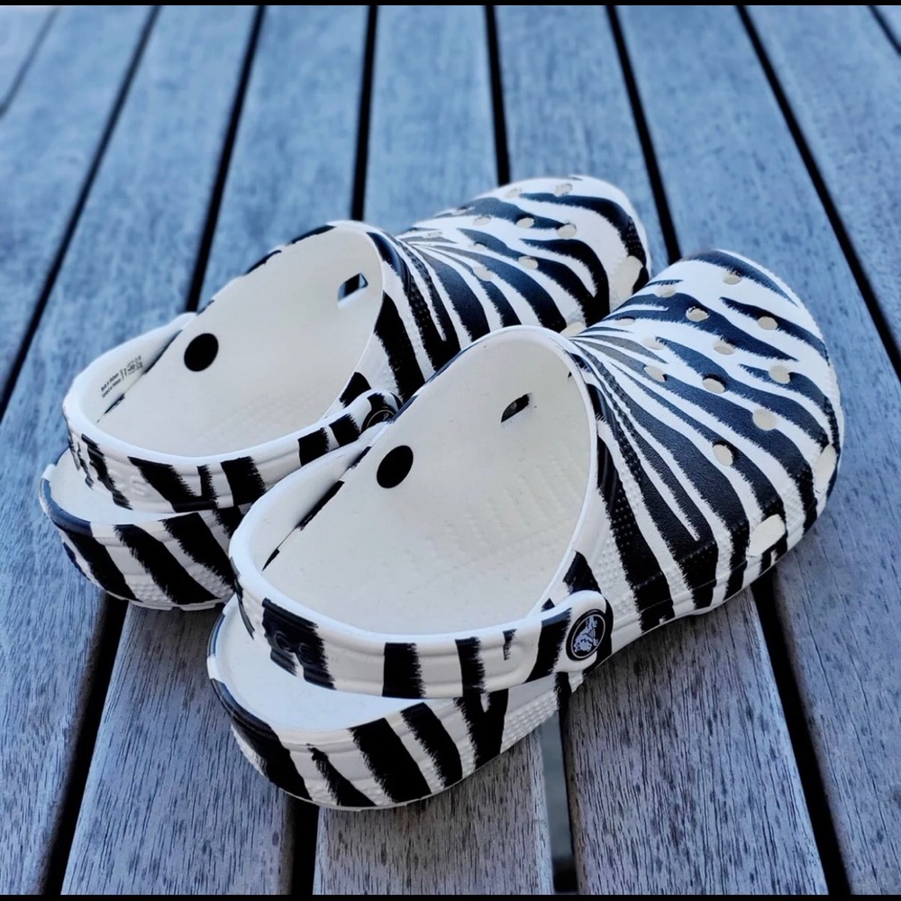 Zebra Crocs - Picture 3 of 3